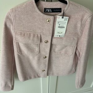 NWT! Zara Women's Pink Jacket